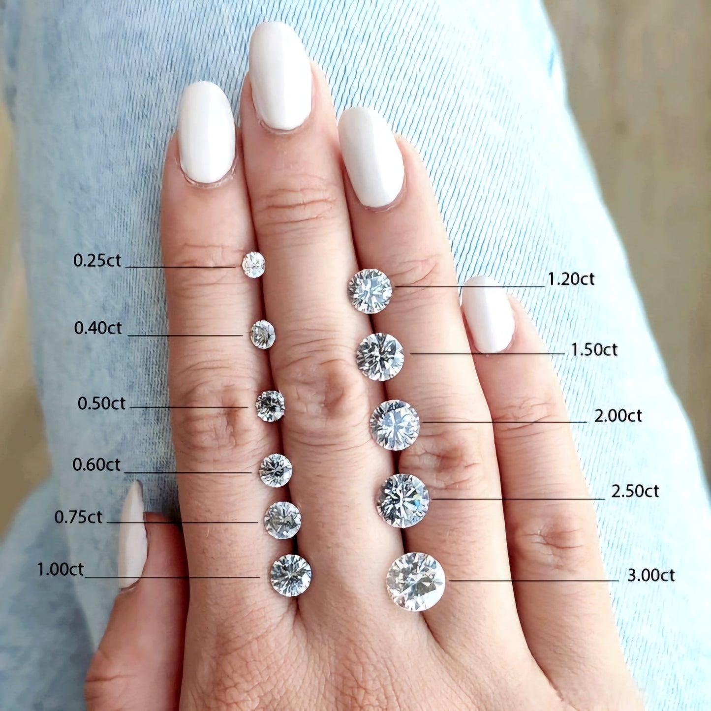Round Solitaire Ring With Diamond Band