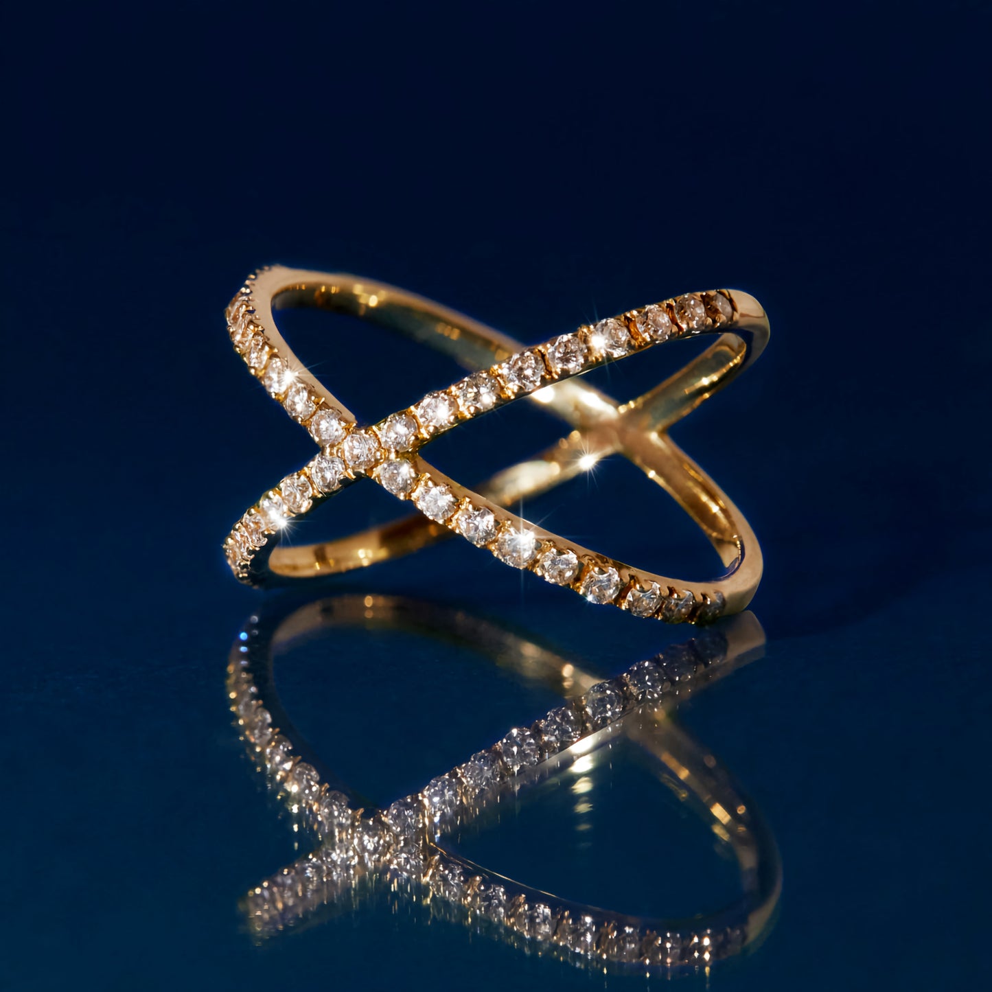 Criss Cross Ring