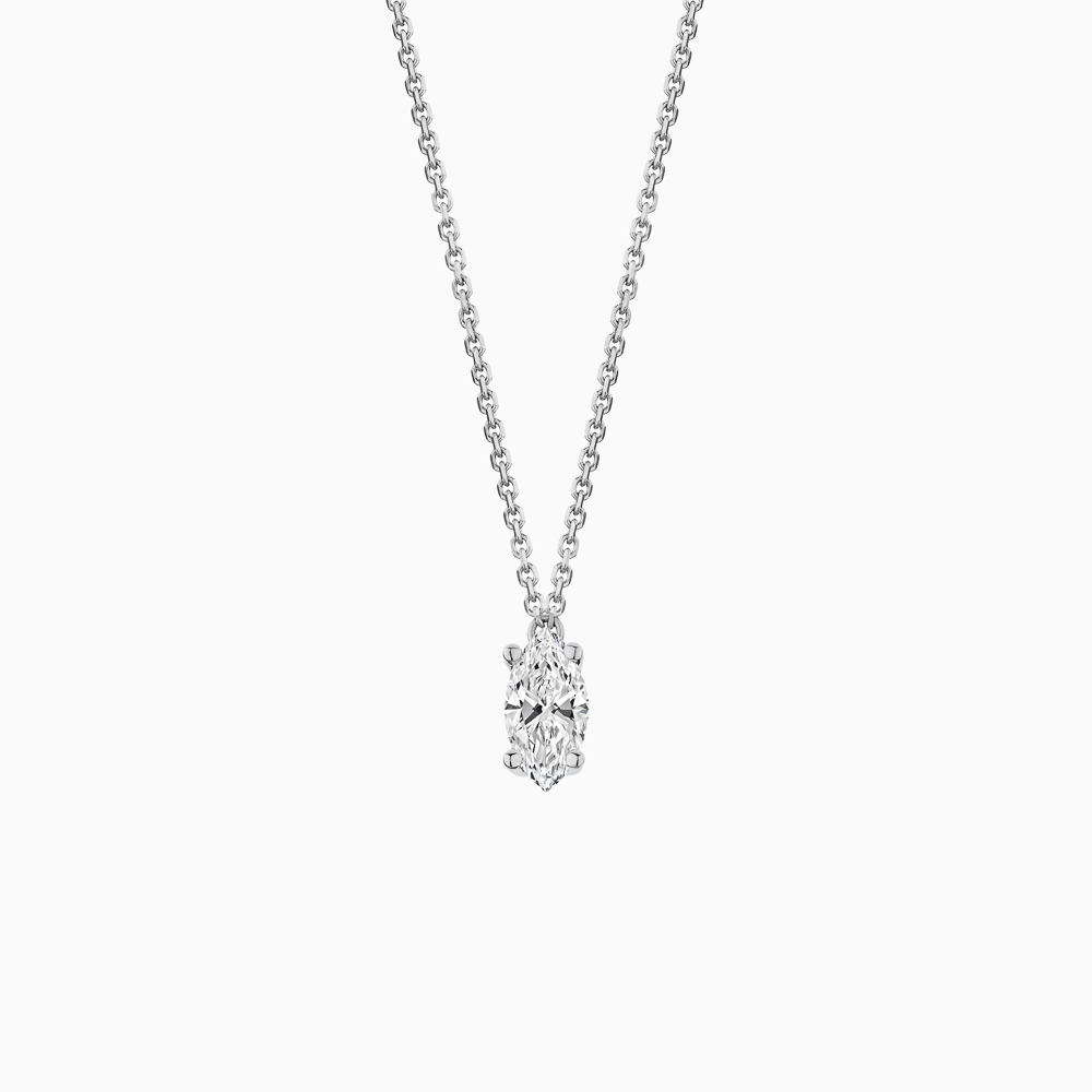 Marquise Cut Solitaire Pendant