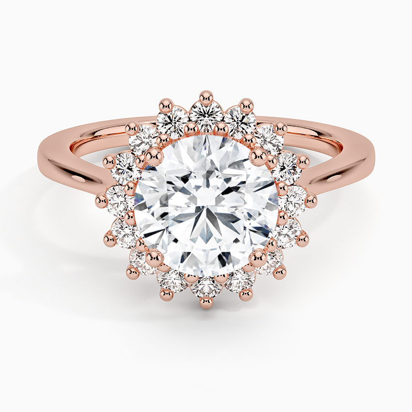 Sunflower Solitaire Ring