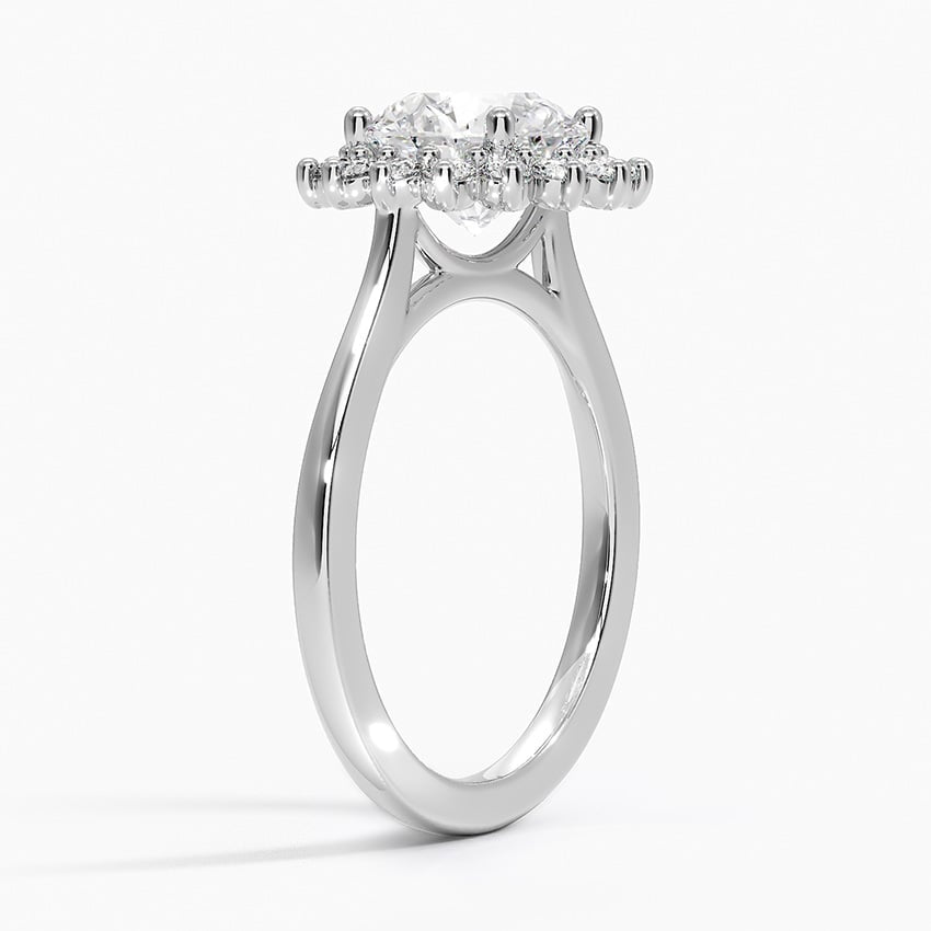 Sunflower Solitaire Ring
