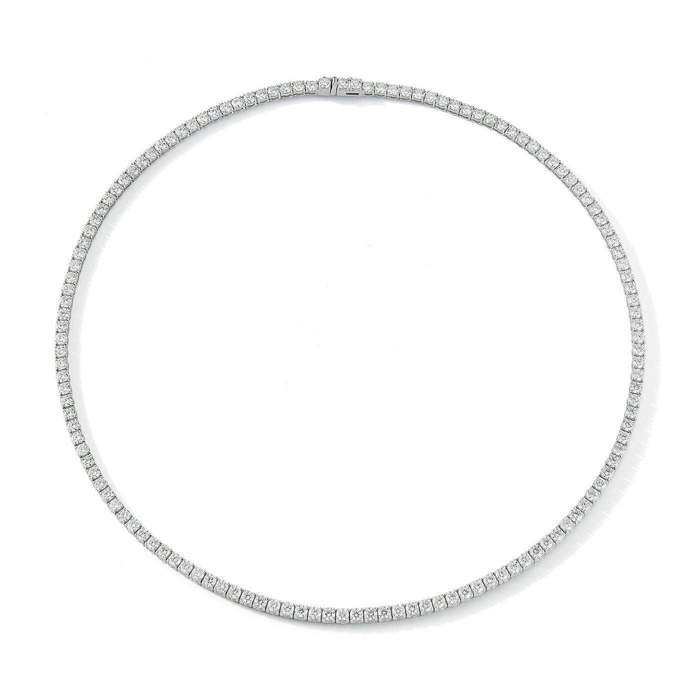 Love Tennis Necklace Round
