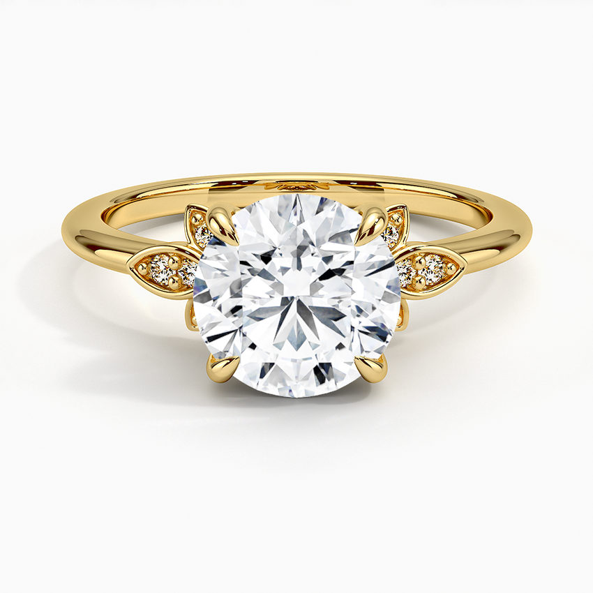 Flora Solitaire RIng