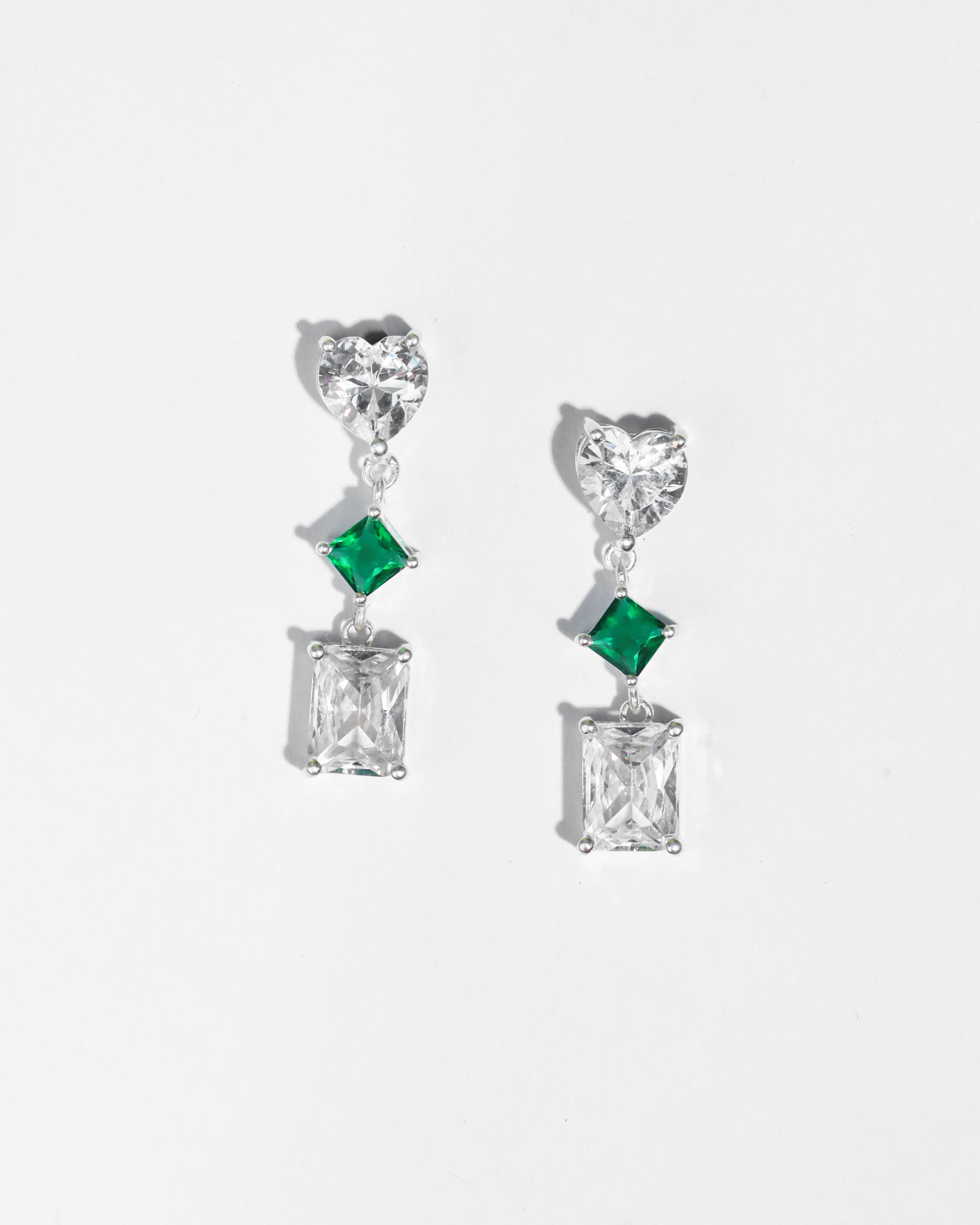 Heart Emerald Drop