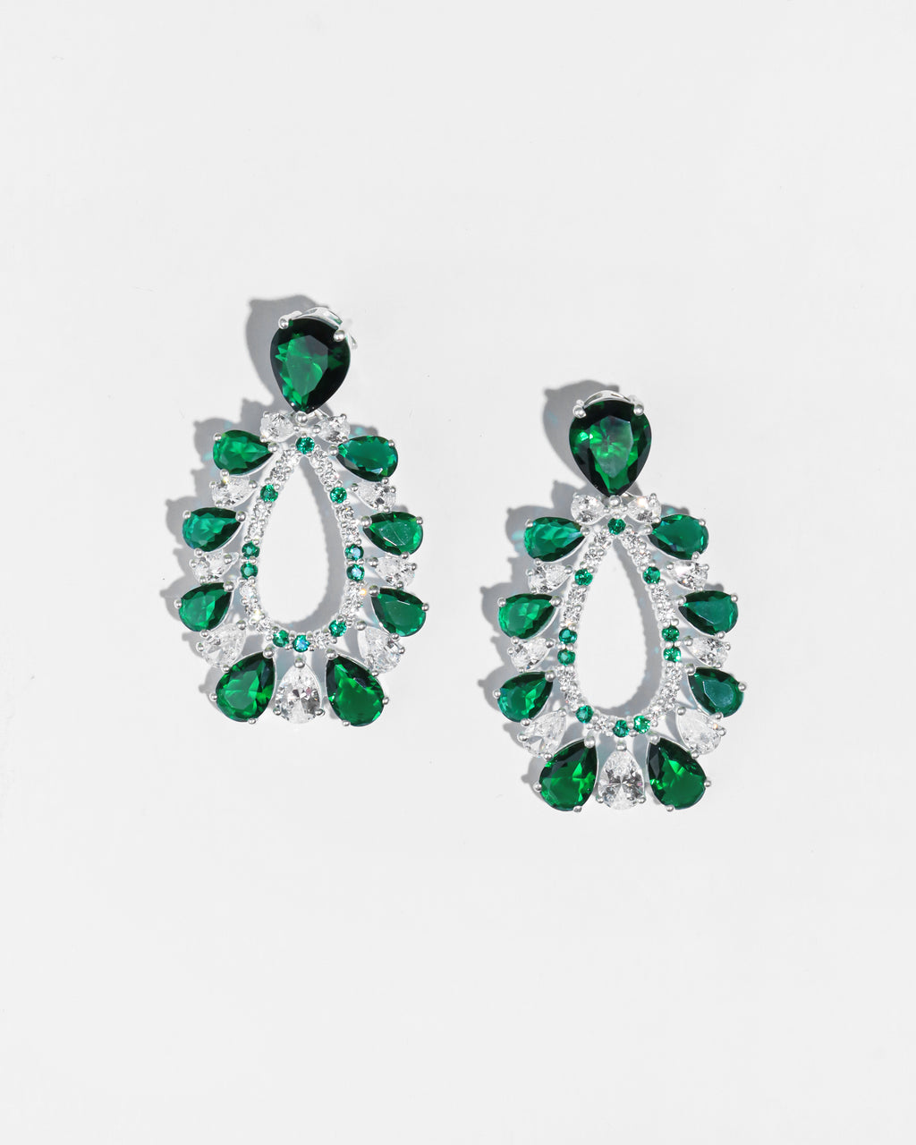 Emerald Pear Teardrop