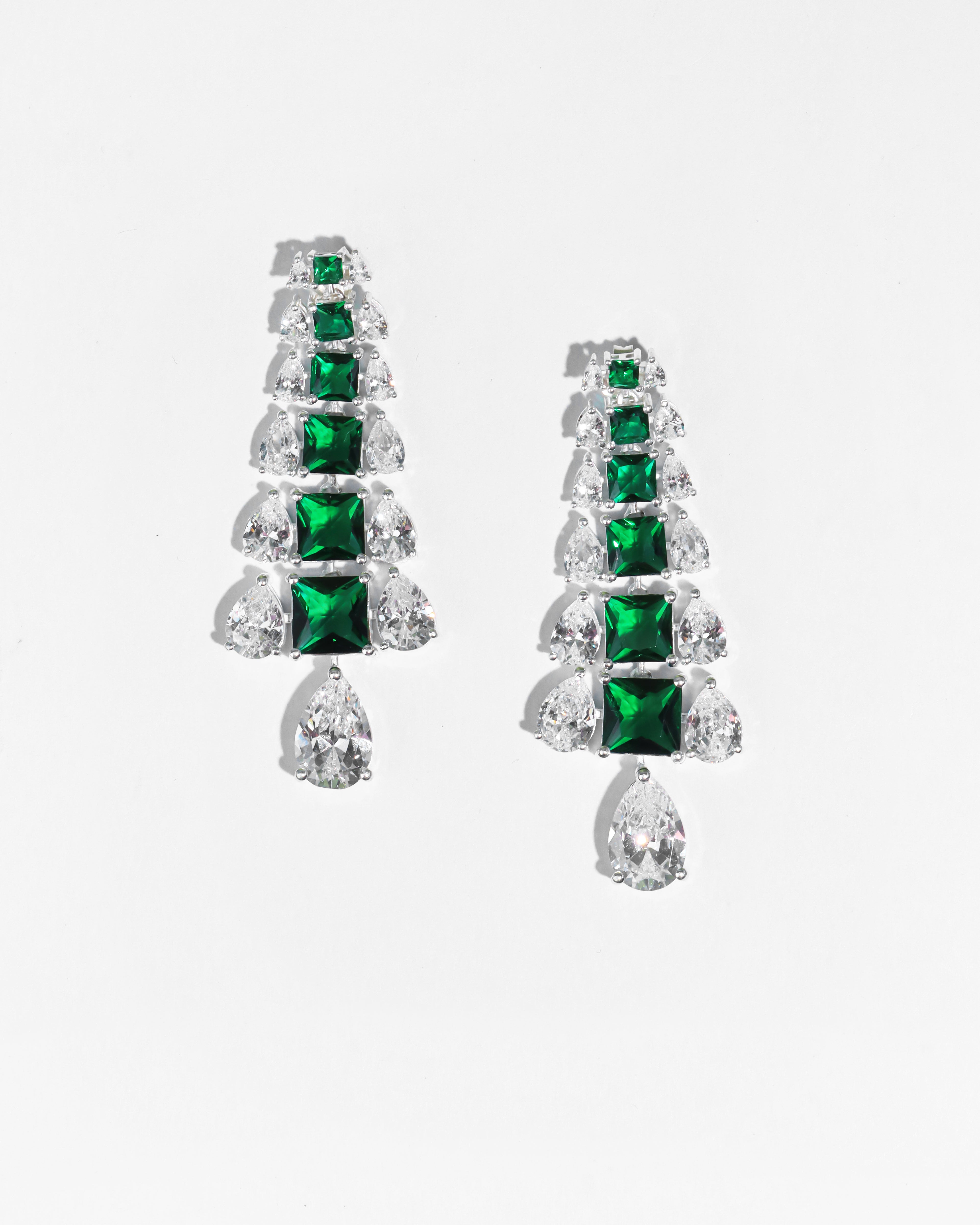 Ascending Emerald Pear Drop