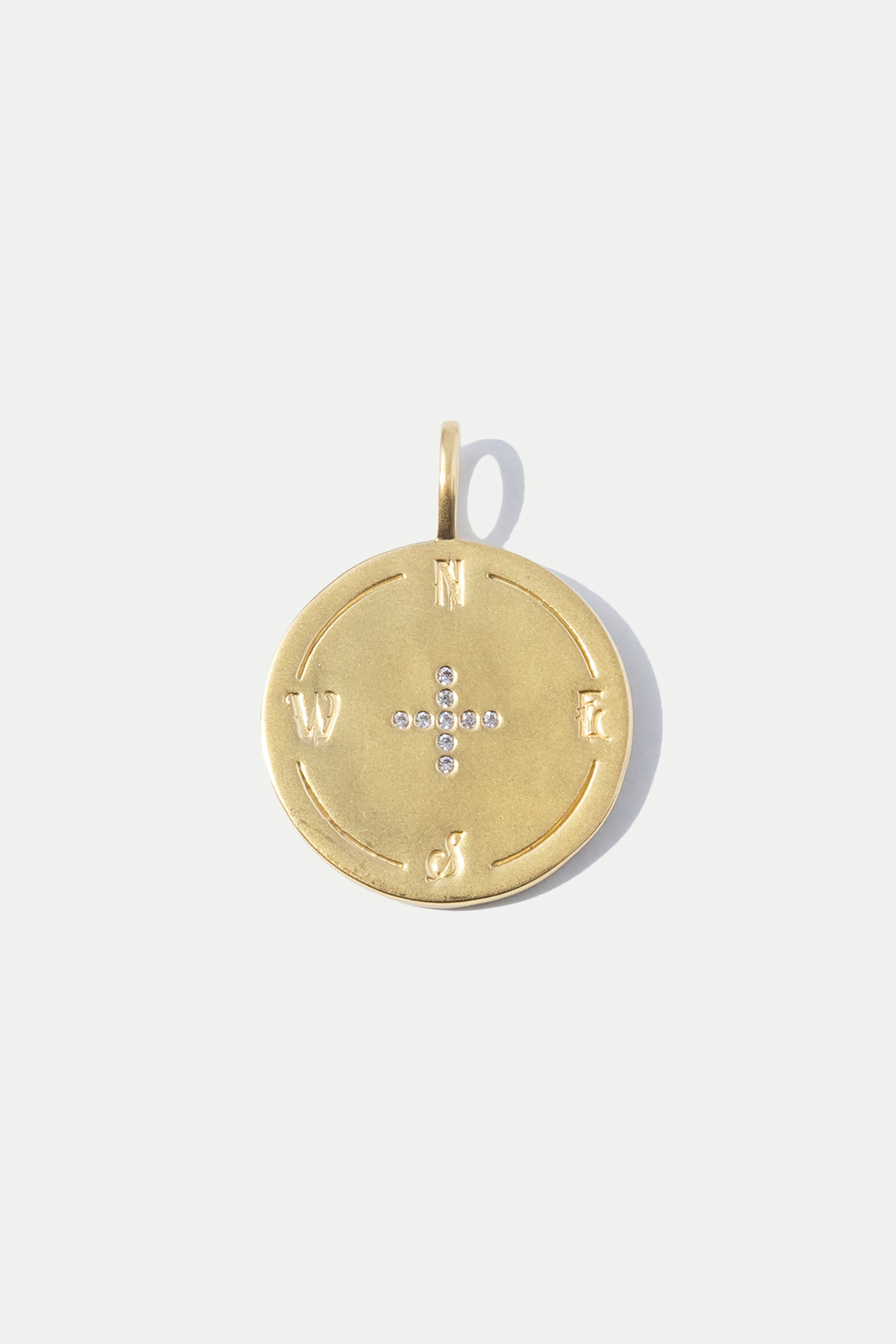 Compass Charm Pendant