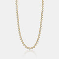 Heart Bezel Tennis Necklace