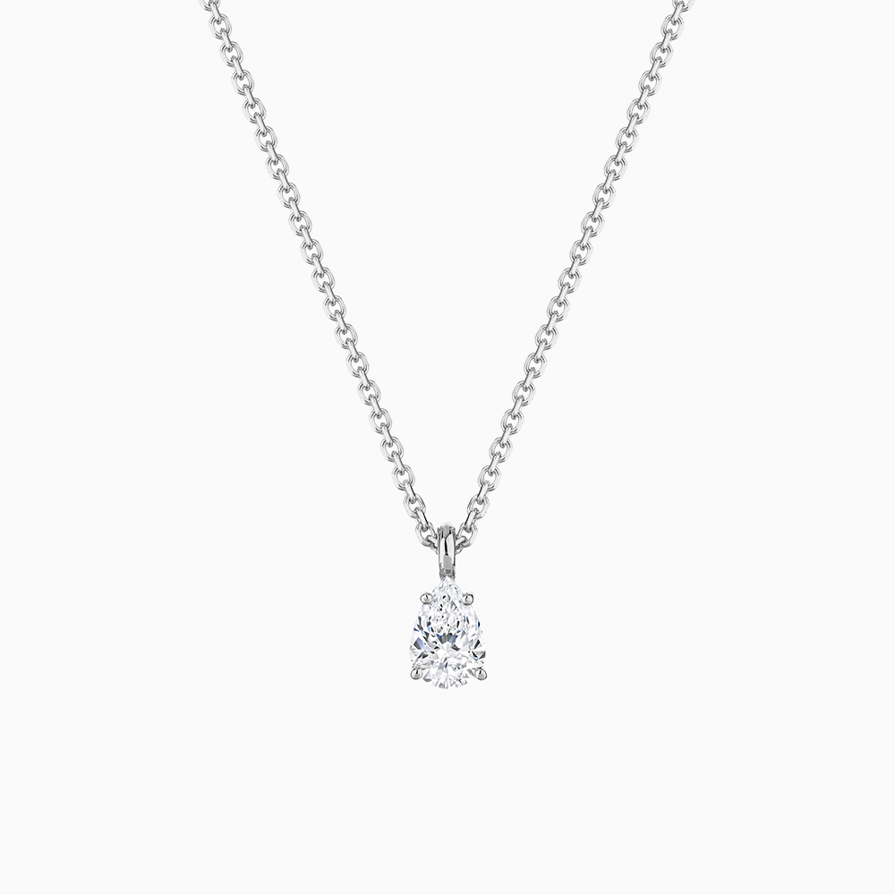 Pears Shape Solitaire Pendant