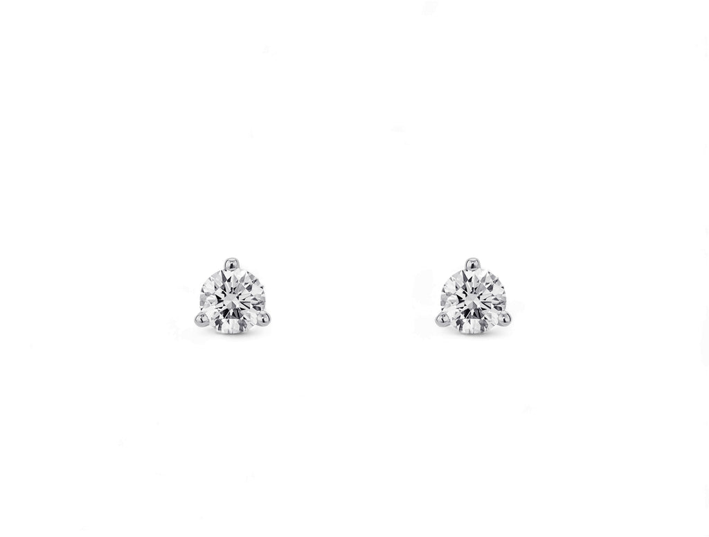 Round Stud Earrings